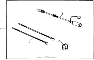 CB750 Junction lead (type i) 81-82