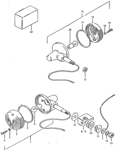TS125 Поворотники