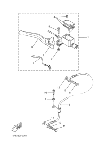 YQ50L Главный тормозной цилиндр