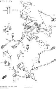 RM-Z250 Электрика