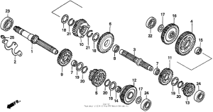 VT1100C2 Трансмиссия
