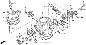 CR500R Цилиндры