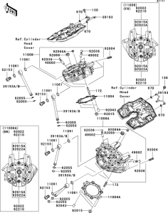  Головка цилиндров