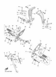 FZ1-NA Support & repose pied