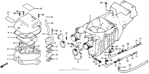 CB400 Воздушный фильтр