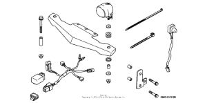 VTX1800F3 Chrome light bar (sport-custom)