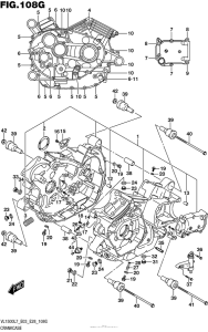 VL1500T Crankcase (Vl1500Tl7 E33)