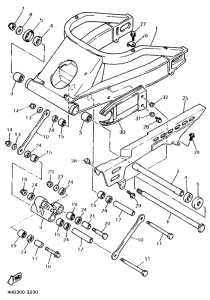 YZF750R Бугель