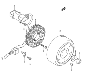 DR-Z400 Зажигание