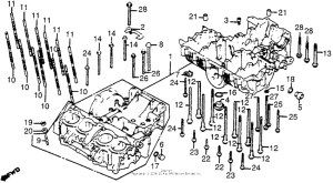 CB1000 Картер двигателя