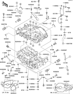 EN500 Crankcase(1 / 2)