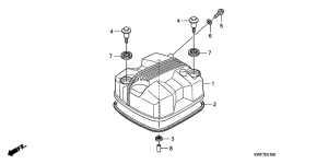 CBF125M Крышка головки цилиндров