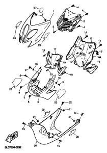 YQ50 Ветровое стекло