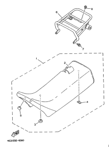 DT80LC Сиденье