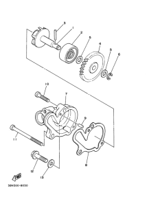 TDR125 Водяной насос