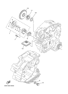 XT125X Масляный насос