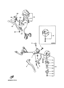 SRV250 ﾊﾝﾄﾞﾙｽｲﾂﾁ. ﾚﾊﾞｰ 1
