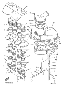 XJ600S Впускная система