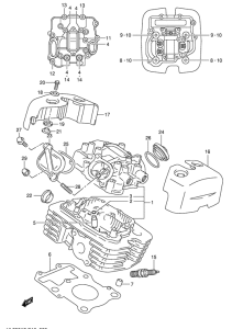 VL250 Головка цилиндров