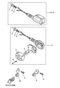 CW50 Поворотники