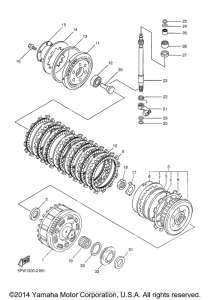 YZF-R1 Сцепление