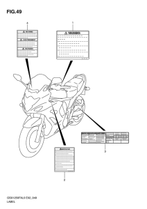 GSX1250 (ABS) Honda mark