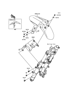EX300 Крыло переднее