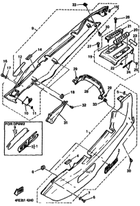GTS1000A Боковые обтекатели