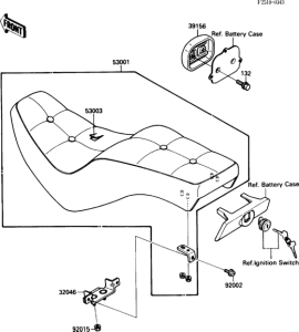 VN1500 Сиденье