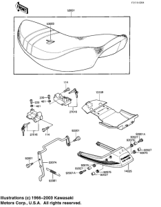 EX305 Seat / seat cover