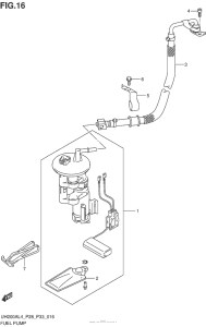 UH200 Топливный насос