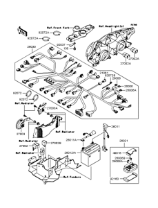 ZX1200 Электрика