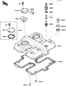 EN450 Крышка головки цилиндров