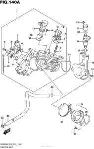 AN400 (ABS) Throttle Body (An400Al6 E33)