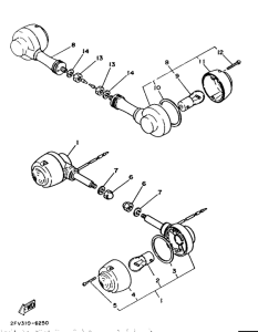 MA50 Поворотники