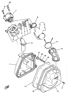 YN50R Впускная система