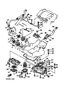 TDM850 Масляная помпа в сборе