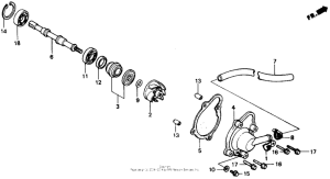 CH150D Водяной насос