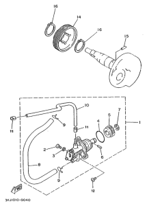 YE80 Масляный насос