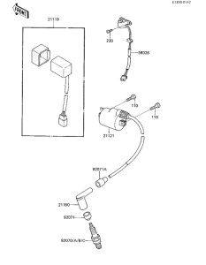 KL250 Зажигание