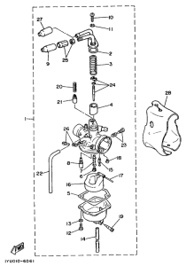 SH50 Карбюратор