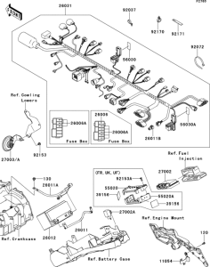 ZR750 Электрика