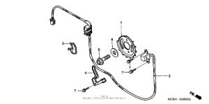 VT1100C2 Зажигание генератора импульсов