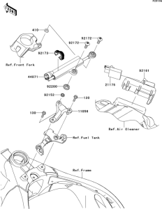 ZX1000 Steering damper(jdf)