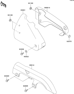 EN500 Боковые обтекатели