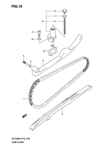 UH150 Держатель направляющей