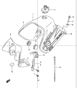 DR650 Tank fuel