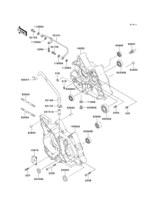 AN110 Картер двигателя