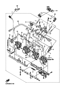 FJR1300 Масляный насос