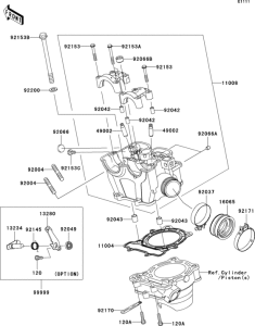  Головка цилиндров